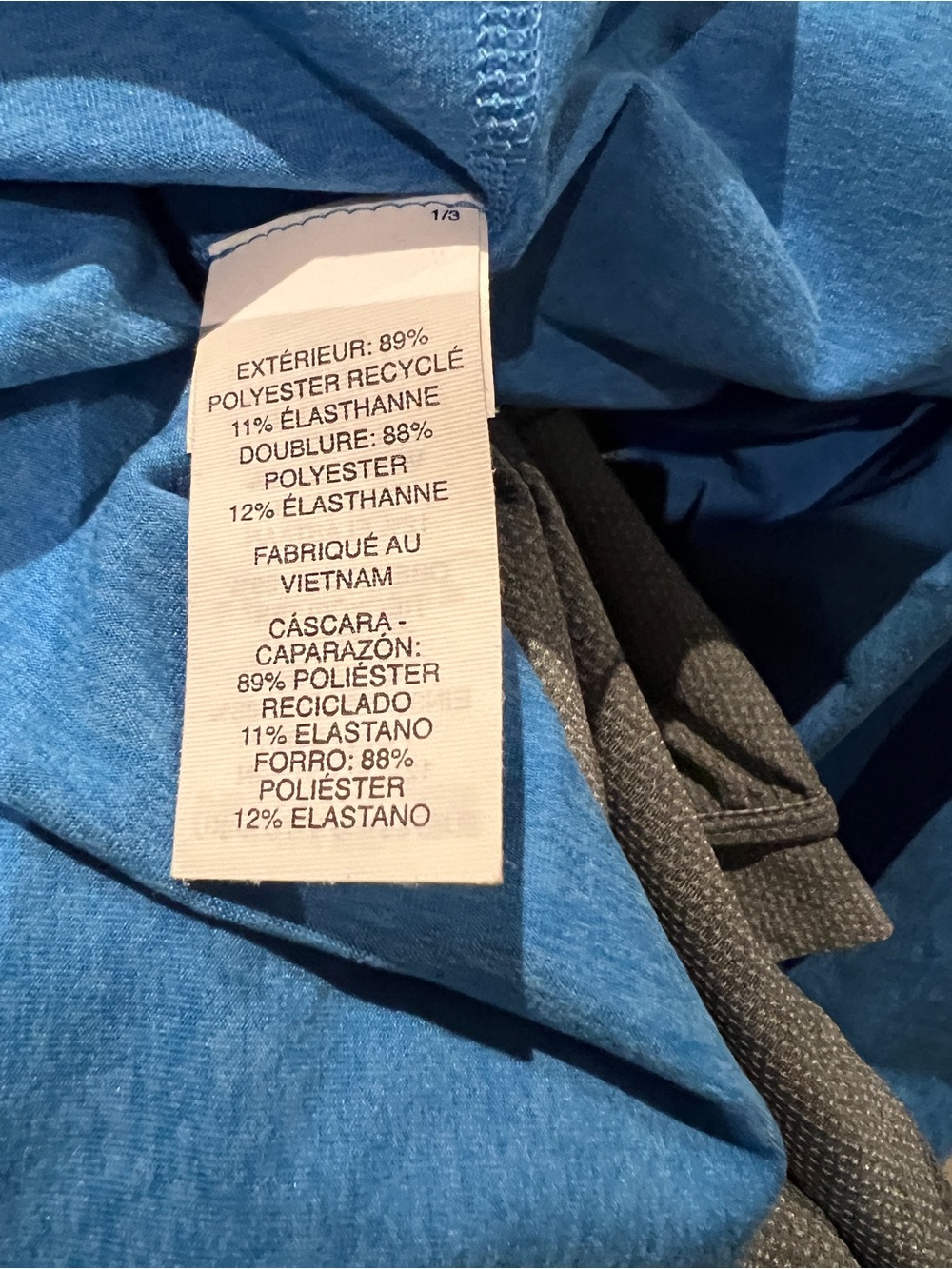 Vuori Women's Halo Performance Skirt Baltic Heather Blue - Picture 6 of 11